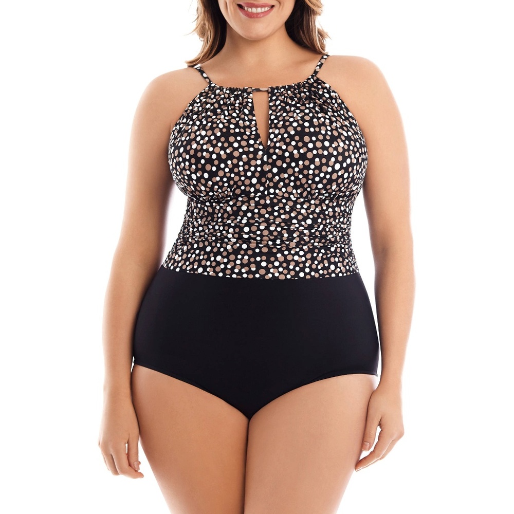 Catalina Suddenly Slim Women's One-Piece Plus